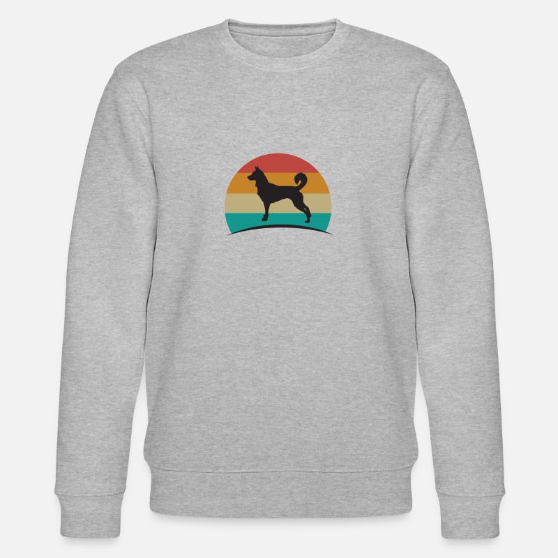 Hundeliebhaber - Stanley/Stella Unisex Bio-Sweatshirt CHANGER  - Grau meliert