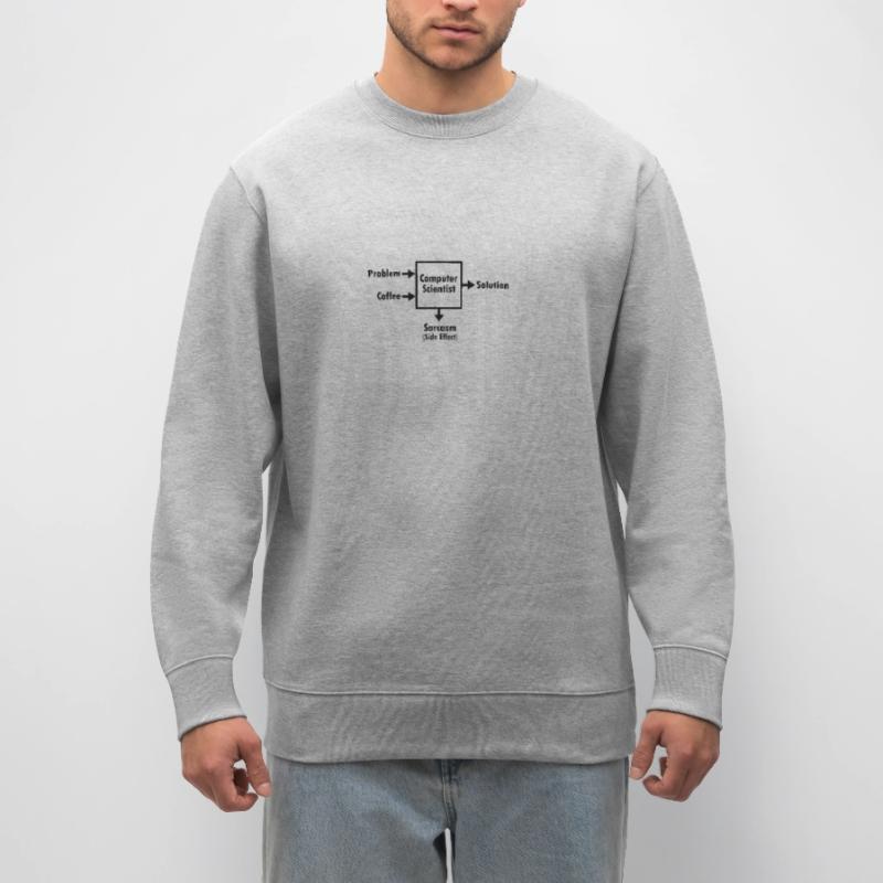 Programmier Hacker Informatiker Nerd Geschenk Code Stanley/Stella Unisex Bio-Sweatshirt CHANGER 