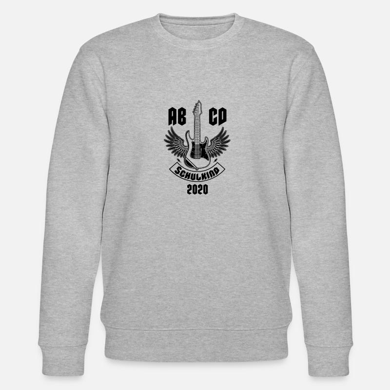 École 2020 Scolarisation Sac scolaire - Sweat bio CHANGER Stanley/Stella Unisexe - gris chiné