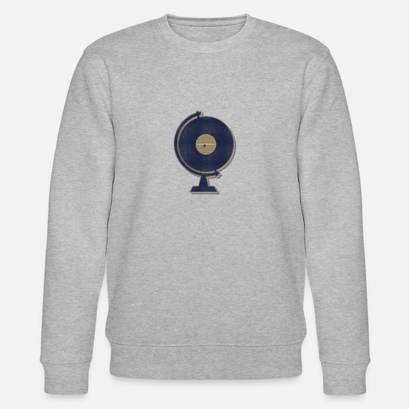 DJ de musique vinyle - Sweat bio CHANGER Stanley/Stella Unisexe - gris chiné