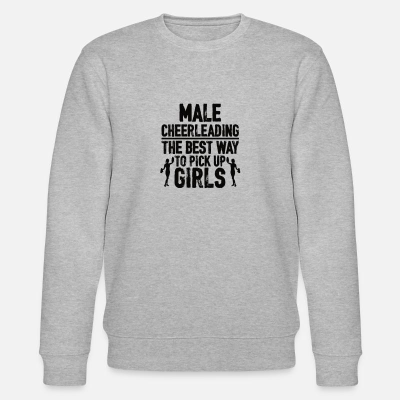 Cheerleader Gift Cheerleading Cheer Cheerdance - Sweat bio CHANGER Stanley/Stella Unisexe - gris chiné