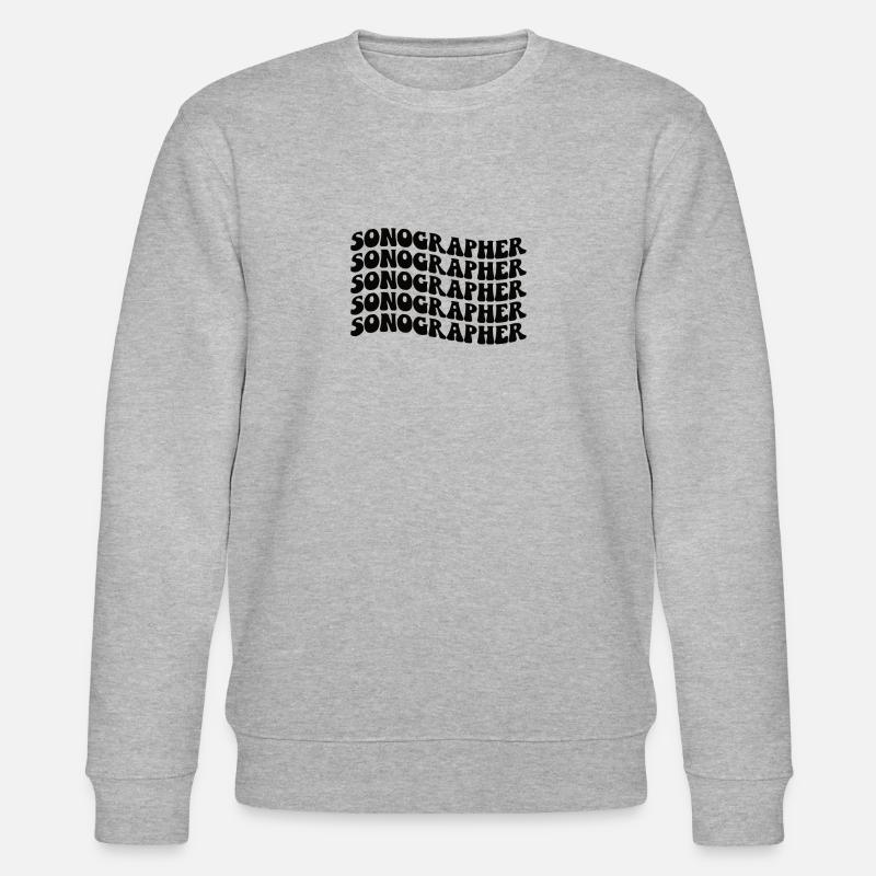 Cardio Sonographe Ultrasons Technicien Sonographe - Sweat bio CHANGER Stanley/Stella Unisexe - gris chiné