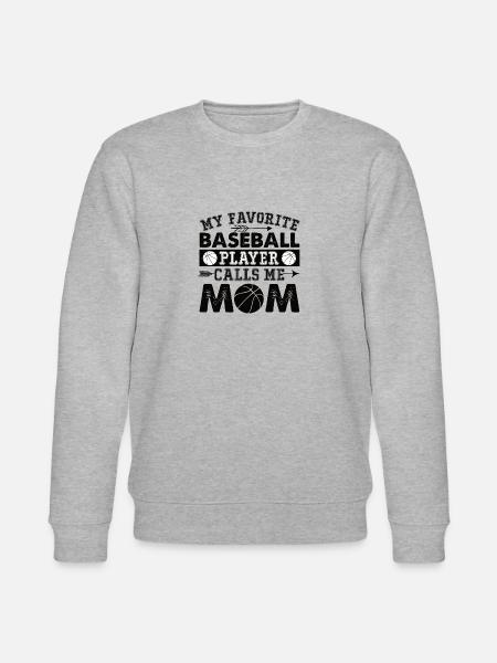 Baseball Mama - Stanley/Stella Unisex Bio-Sweatshirt CHANGER  - Grau meliert