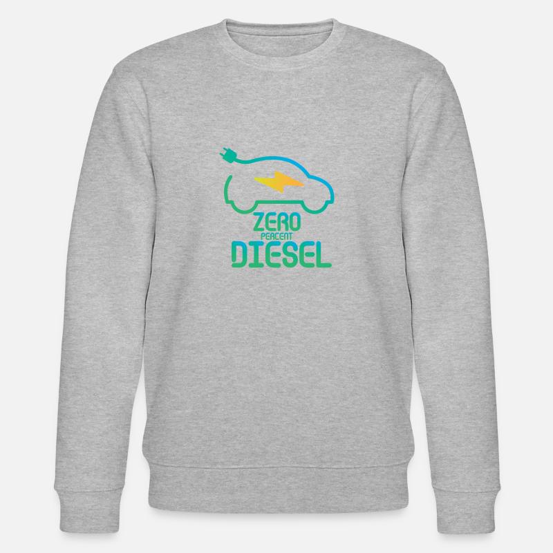 Elektroauto - Stanley/Stella Unisex Bio-Sweatshirt CHANGER  - Grau meliert