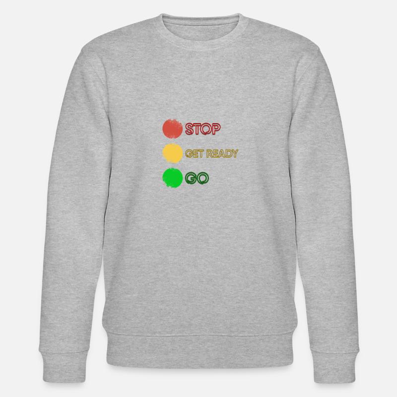 Ampel - Stanley/Stella Unisex Bio-Sweatshirt CHANGER  - Grau meliert