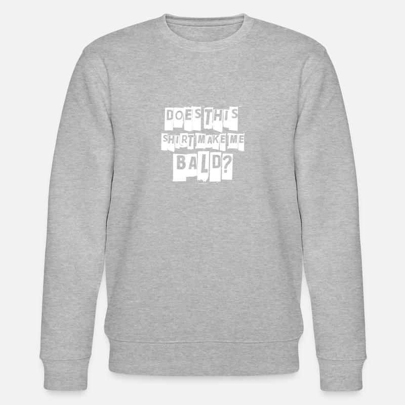 Glatzenträger - Stanley/Stella Unisex Bio-Sweatshirt CHANGER  - Grau meliert