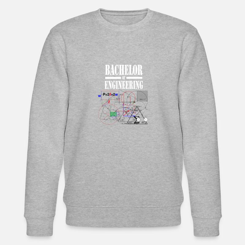 Bachelor of Engineering - Stanley/Stella Unisex Bio-Sweatshirt CHANGER  - Grau meliert