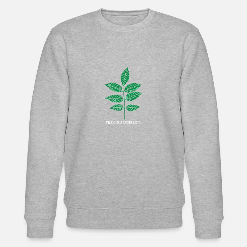 Eschenblatt - Stanley/Stella Unisex Bio-Sweatshirt CHANGER  - Grau meliert