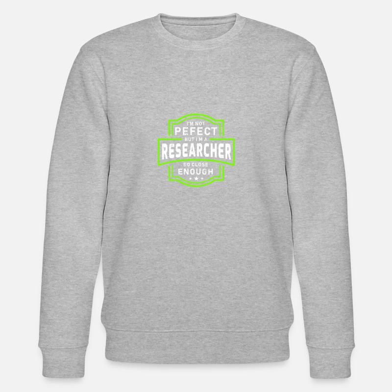 Forscher - Stanley/Stella Unisex Bio-Sweatshirt CHANGER  - Grau meliert