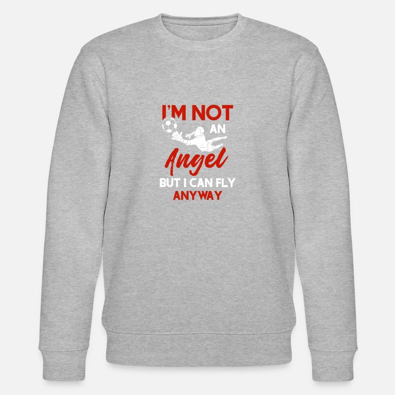 Torwart - Stanley/Stella Unisex Bio-Sweatshirt CHANGER  - Grau meliert
