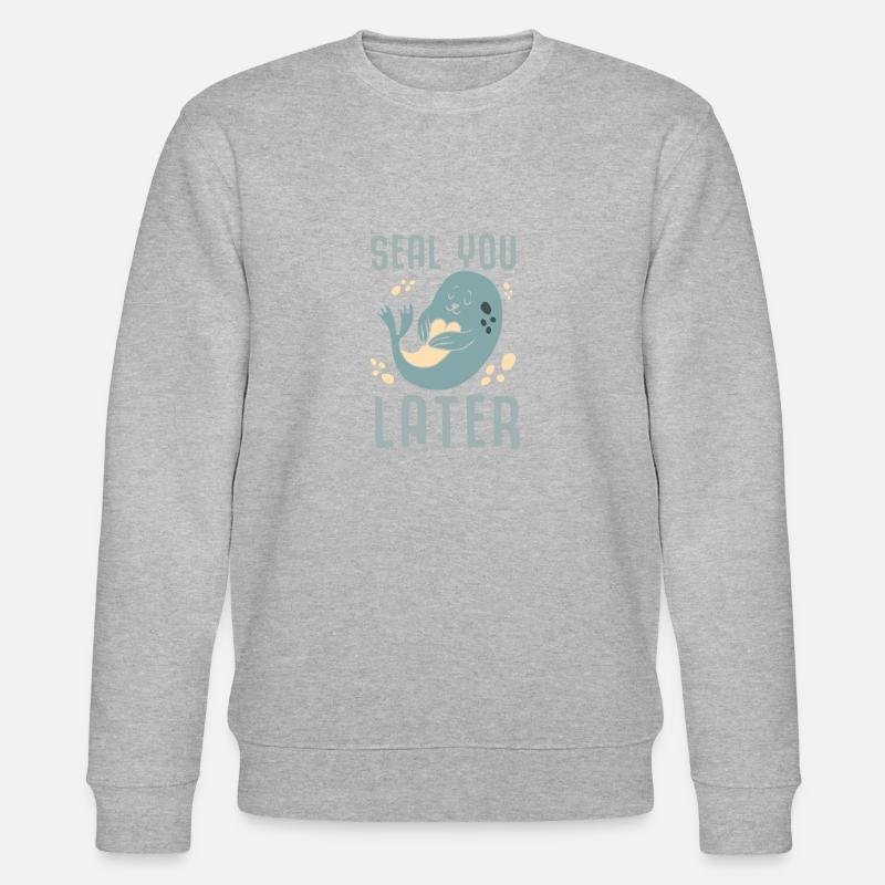 Robbe - Stanley/Stella Unisex Bio-Sweatshirt CHANGER  - Grau meliert