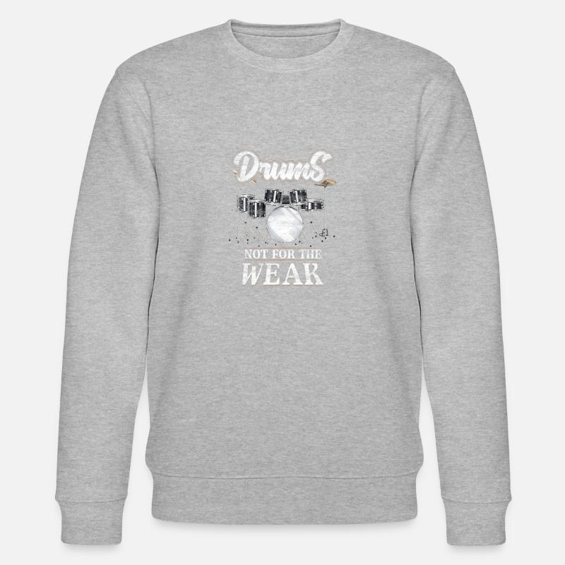 Schlagzeug - Stanley/Stella Unisex Bio-Sweatshirt CHANGER  - Grau meliert