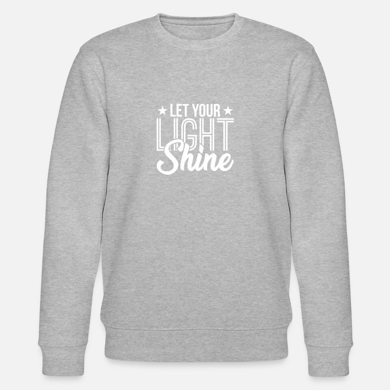 chrétien - Sweat bio CHANGER Stanley/Stella Unisexe - gris chiné