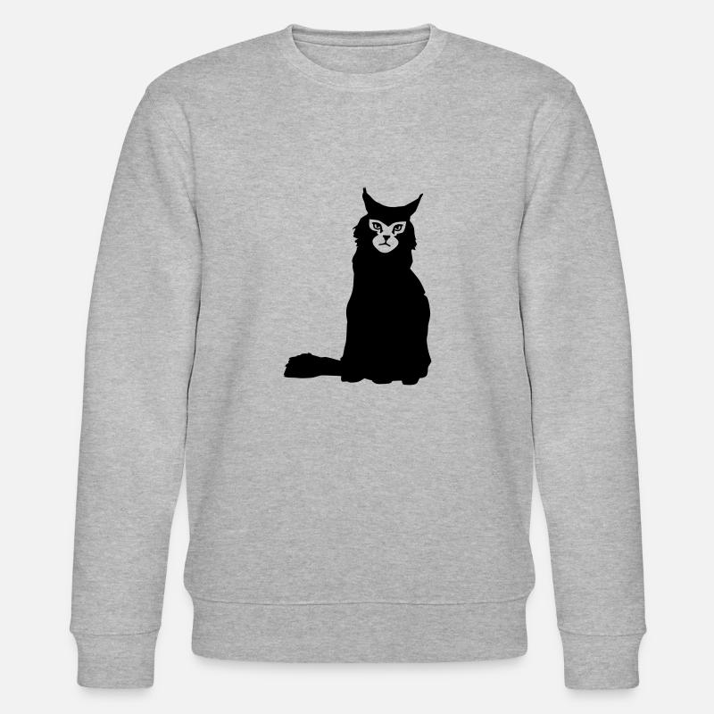 chat - Sweat bio CHANGER Stanley/Stella Unisexe - gris chiné