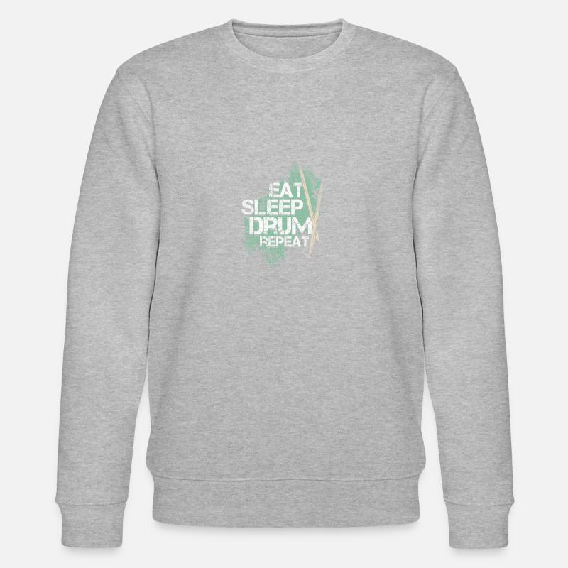 Drumsticks - Stanley/Stella Unisex Bio-Sweatshirt CHANGER  - Grau meliert