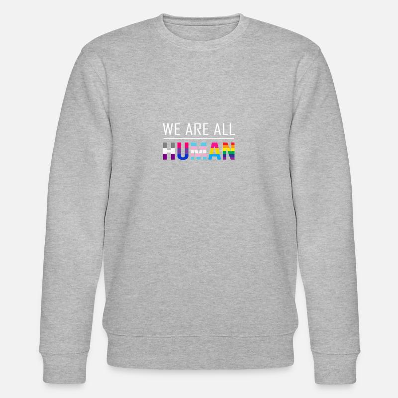 LGBT CSD - Stanley/Stella Unisex Bio-Sweatshirt CHANGER  - Grau meliert