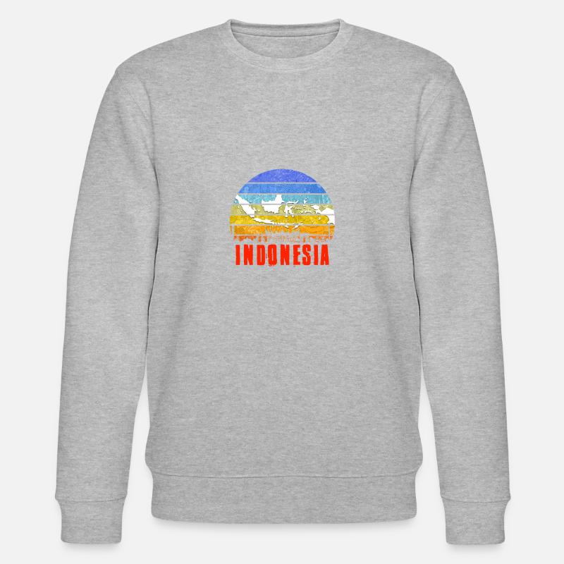 Indonesien - Stanley/Stella Unisex Bio-Sweatshirt CHANGER  - Grau meliert