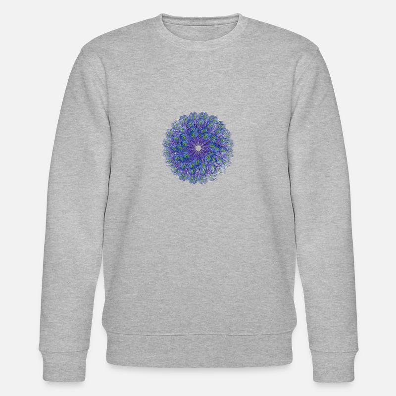 Pfau - Stanley/Stella Unisex Bio-Sweatshirt CHANGER  - Grau meliert