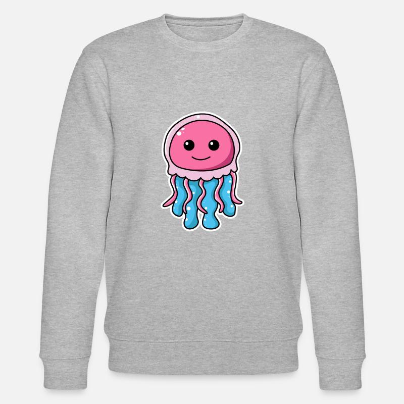 méduse - Sweat bio CHANGER Stanley/Stella Unisexe - gris chiné