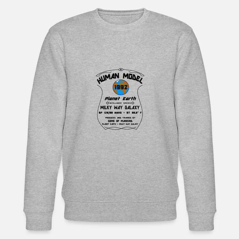 1992 - Stanley/Stella Unisex Bio-Sweatshirt CHANGER  - Grau meliert