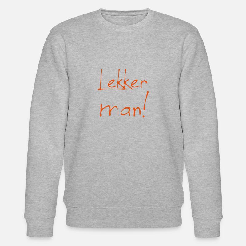 Netter Mann - Stanley/Stella Unisex Bio-Sweatshirt CHANGER  - Grau meliert