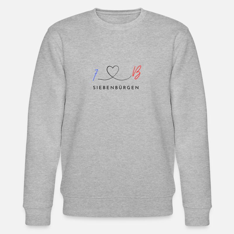 7B- Siebenbürgen - Stanley/Stella Unisex Bio-Sweatshirt CHANGER  - Grau meliert