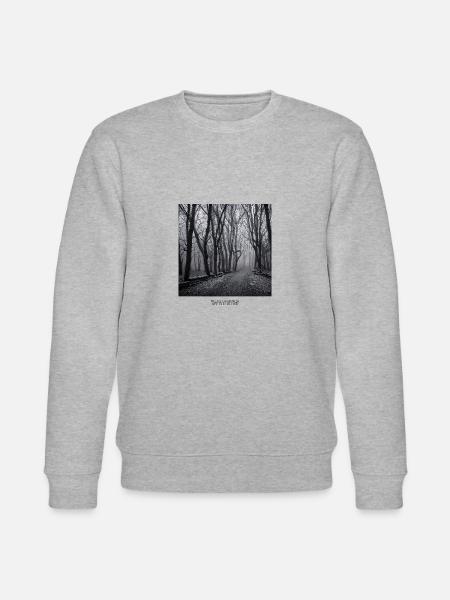 Hello Darkness | Fun-Shirt - Stanley/Stella Unisex Bio-Sweatshirt CHANGER  - Grau meliert