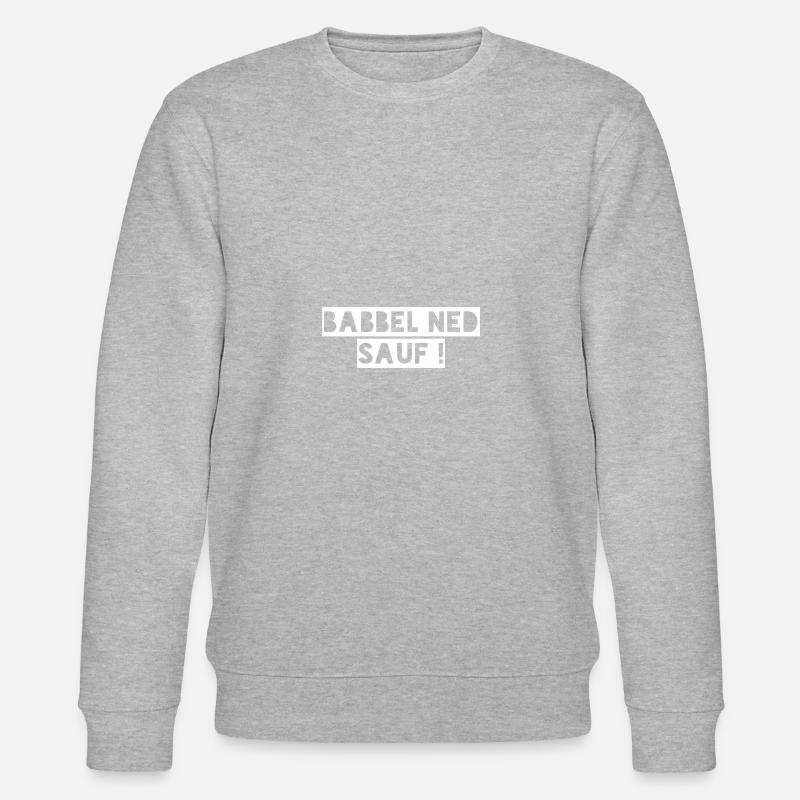 BABBEL - Stanley/Stella Unisex Bio-Sweatshirt CHANGER  - Grau meliert