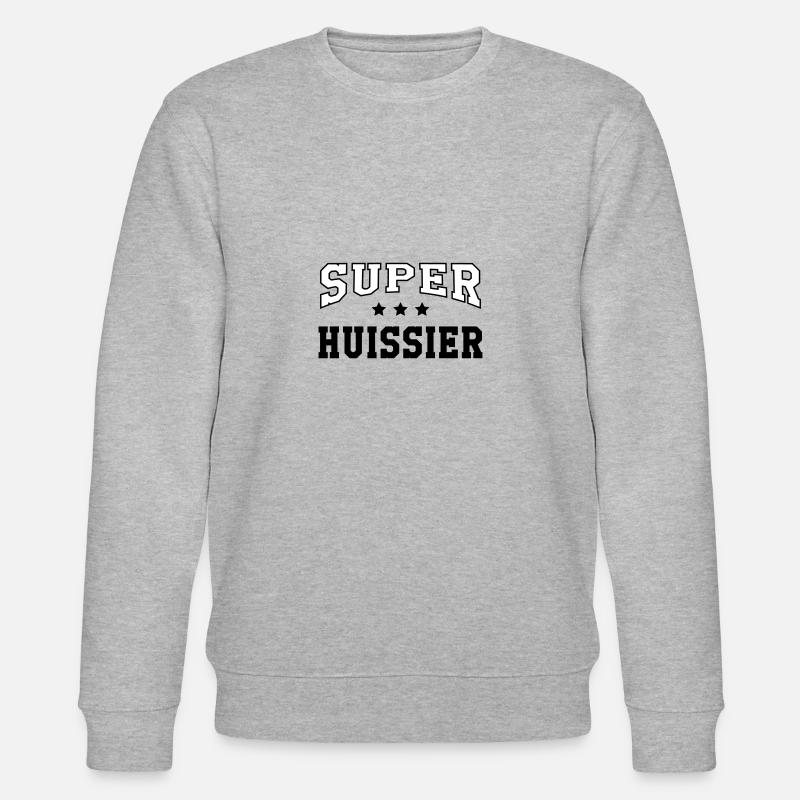 Super-Gerichtsdiemann - Stanley/Stella Unisex Bio-Sweatshirt CHANGER  - Grau meliert