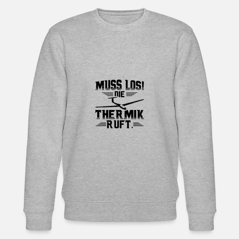 Planeur Planeur Plan - Sweat bio CHANGER Stanley/Stella Unisexe - gris chiné