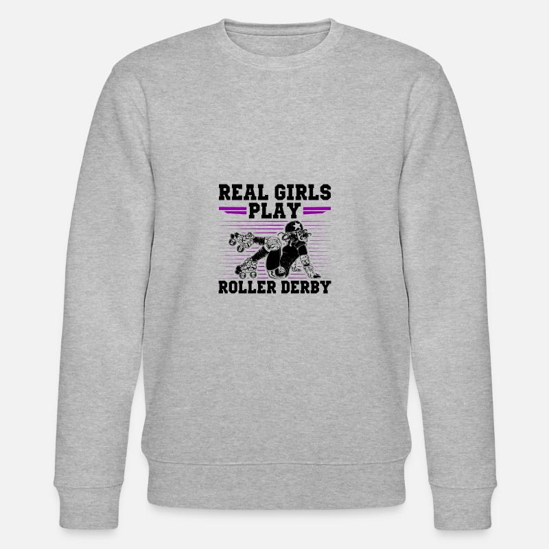 Roller Derby Filles - Sweat bio CHANGER Stanley/Stella Unisexe - gris chiné