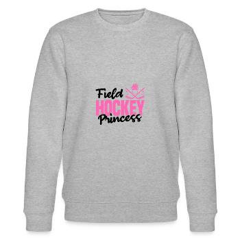 Feldhockey - Stanley/Stella Unisex Bio-Sweatshirt CHANGER  - Grau meliert - Vorne - Nik (191cm) & Marisol (170cm)