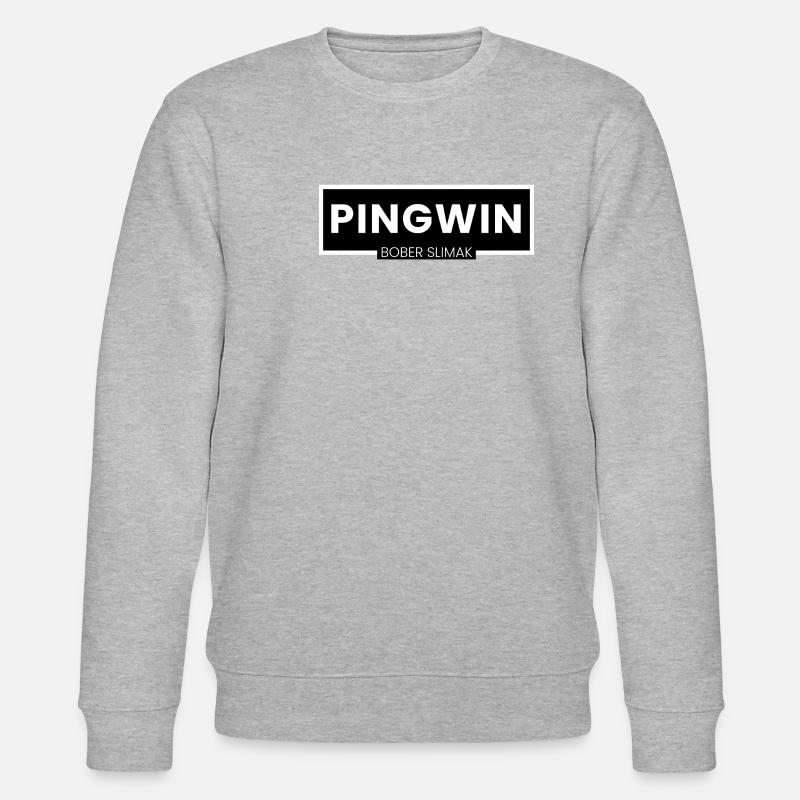Pingwin Bober Slimak - Sweat bio CHANGER Stanley/Stella Unisexe - gris chiné