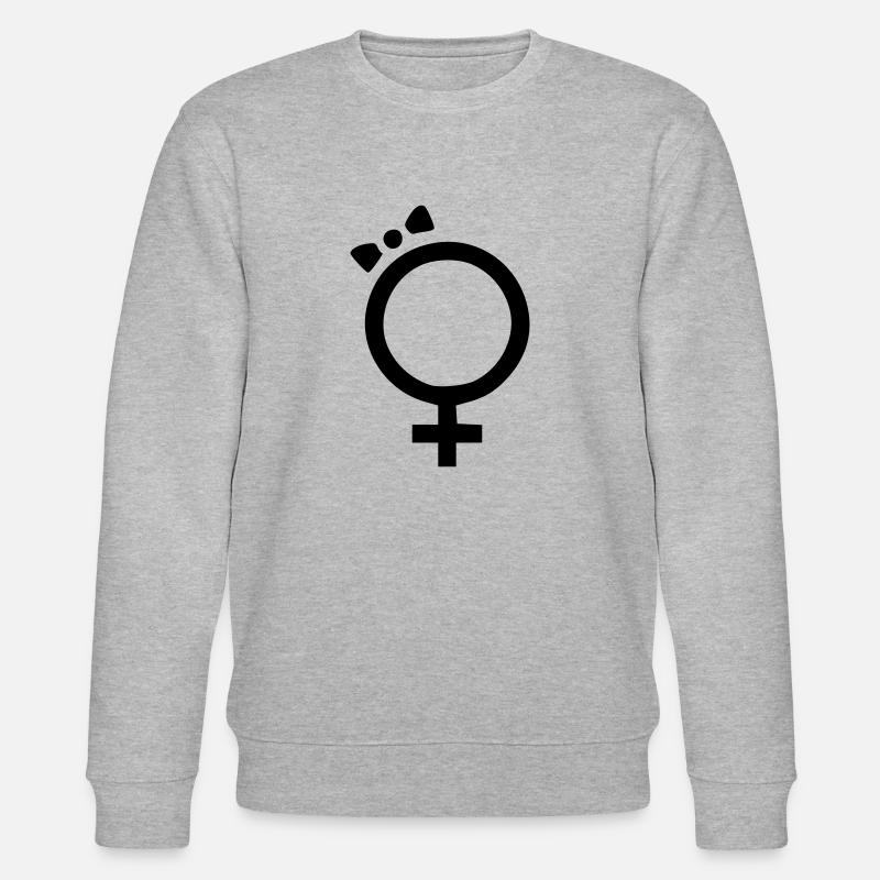 Geschlechtzeichen weibli - Sweat bio CHANGER Stanley/Stella Unisexe - gris chiné
