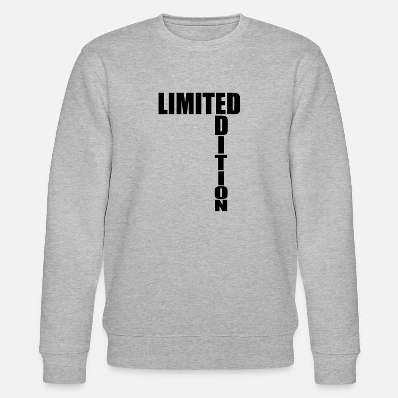 Limited Edition - Stanley/Stella Unisex Bio-Sweatshirt CHANGER  - Grau meliert