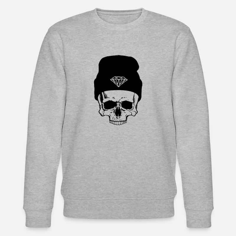 Hipster - Stanley/Stella Unisex Bio-Sweatshirt CHANGER  - Grau meliert