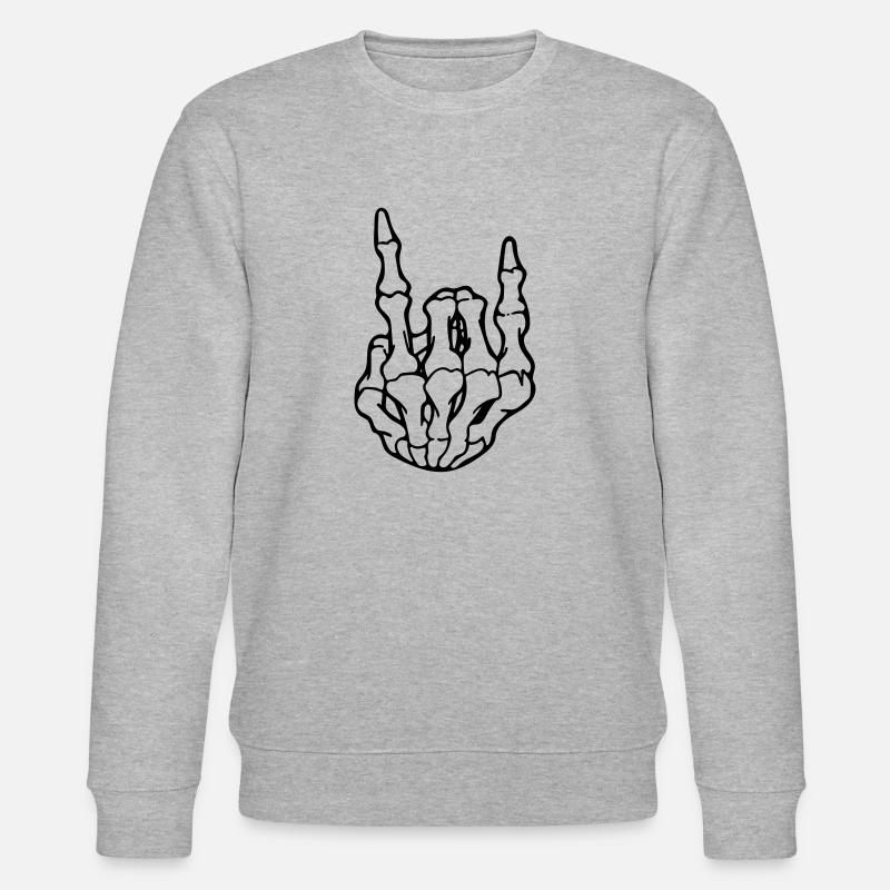 Felsen - Stanley/Stella Unisex Bio-Sweatshirt CHANGER  - Grau meliert