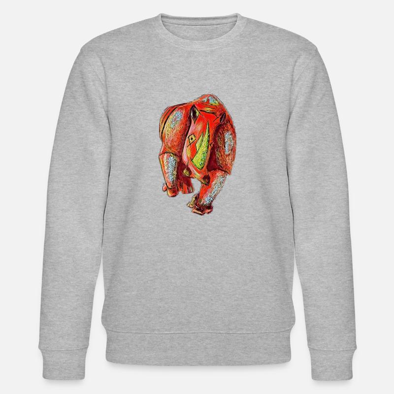Fortitudo - Stanley/Stella Unisex Bio-Sweatshirt CHANGER  - Grau meliert