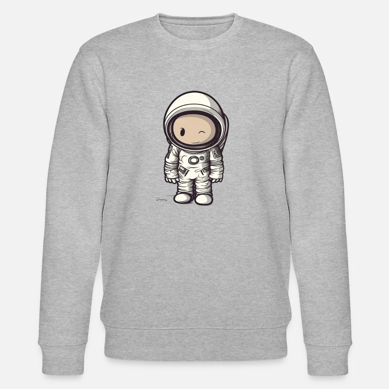 Astronaute de Space Wonder - Sweat bio CHANGER Stanley/Stella Unisexe - gris chiné