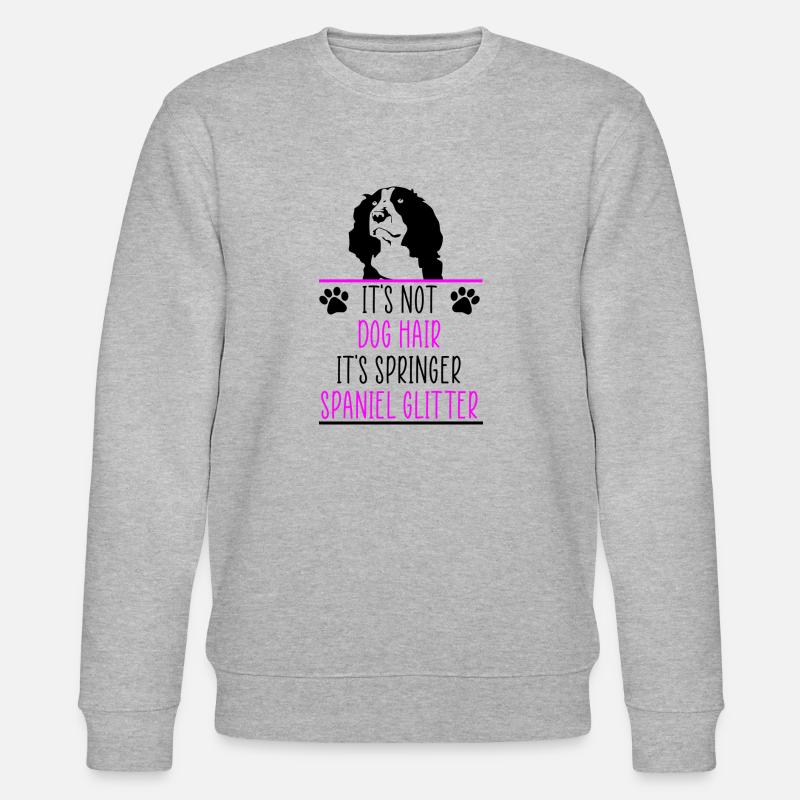 Springer-Zitat - Stanley/Stella Unisex Bio-Sweatshirt CHANGER  - Grau meliert