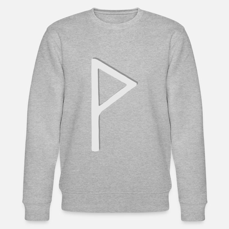 Futhark Runic Alphabet Wunjo - Stanley/Stella CHANGER Unisex Organic Sweatshirt - undefined