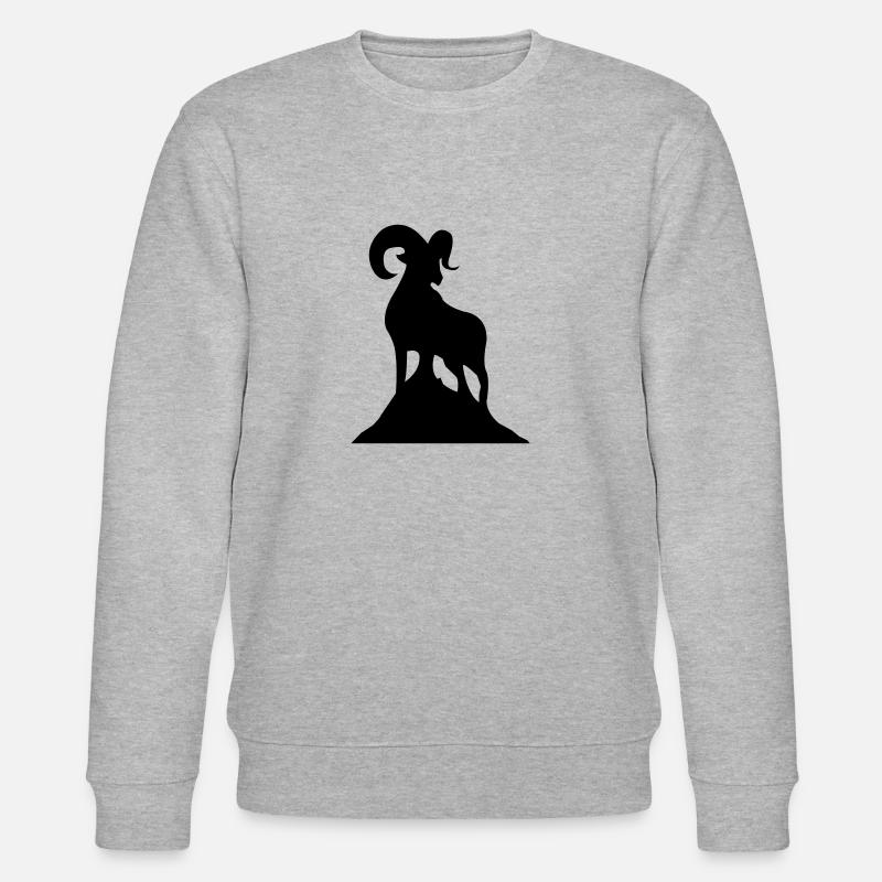 Widder 01 - Sweat bio CHANGER Stanley/Stella Unisexe - gris chiné