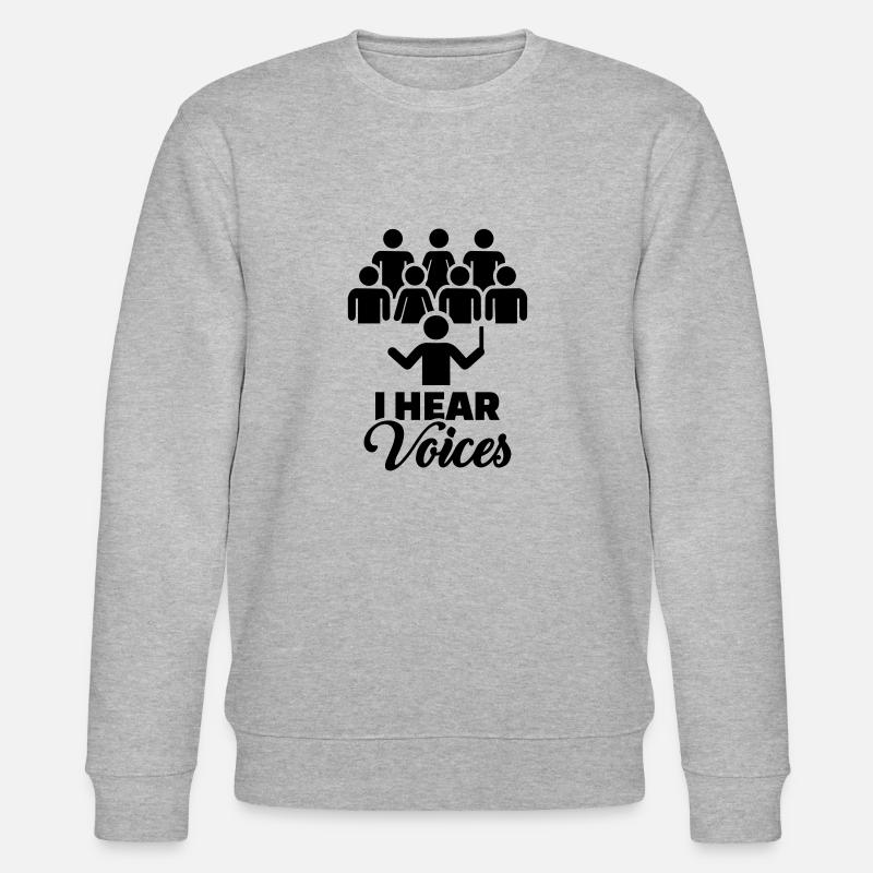 Chor - Stanley/Stella Unisex Bio-Sweatshirt CHANGER  - Grau meliert