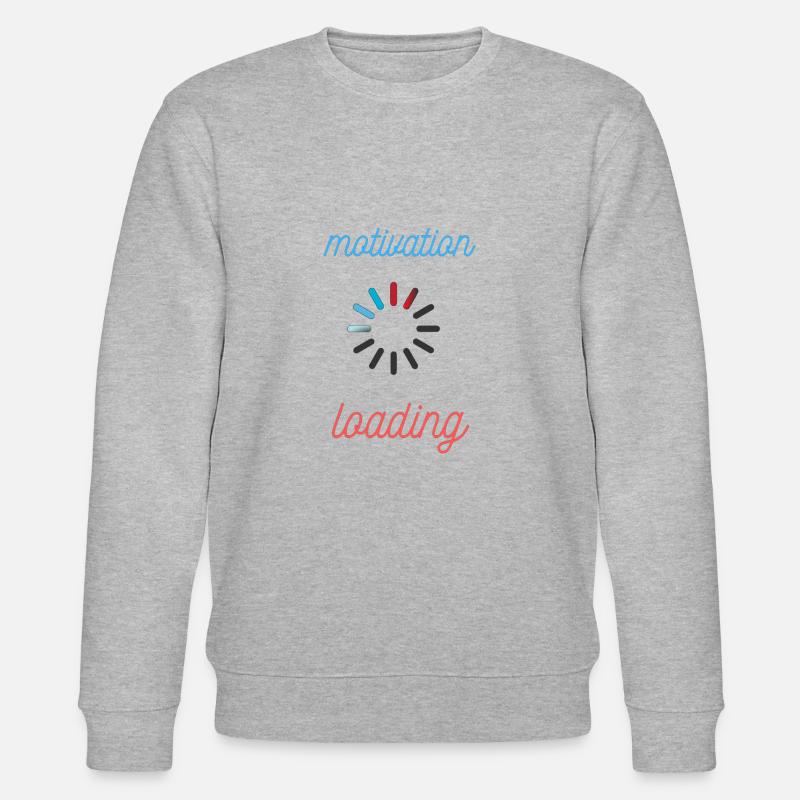 motivation loading - Stanley/Stella Unisex Bio-Sweatshirt CHANGER  - Grau meliert