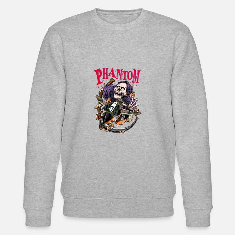 PhantomF4 - Stanley/Stella Unisex Bio-Sweatshirt CHANGER  - Grau meliert