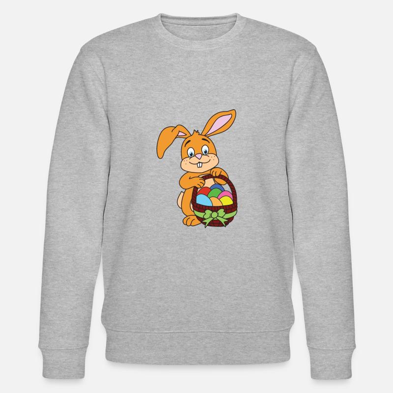 Easter easter bunny - Stanley/Stella CHANGER Unisex Organic Sweatshirt - heather grey
