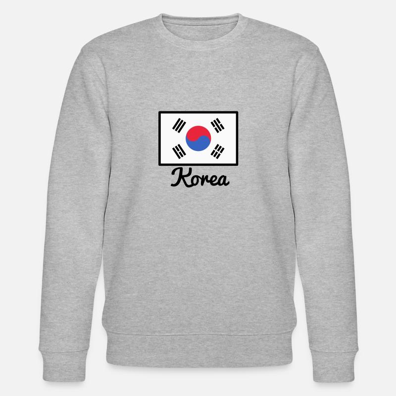 Korea - Stanley/Stella Unisex Bio-Sweatshirt CHANGER - Grau meliert