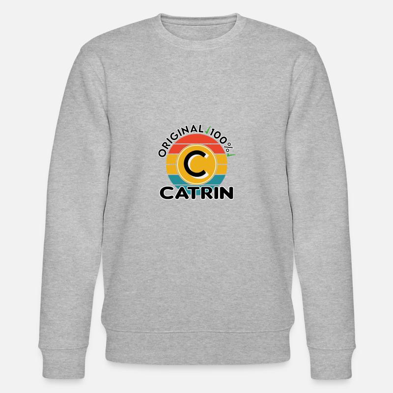 Catrin - Stanley/Stella Unisex Bio-Sweatshirt CHANGER  - Grau meliert
