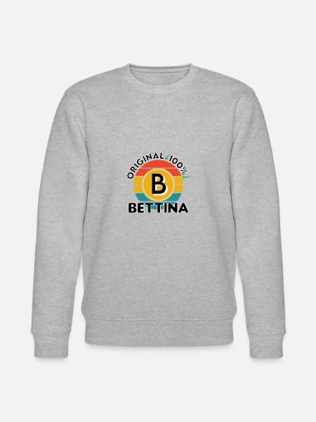 Bettina - Stanley/Stella Unisex Bio-Sweatshirt CHANGER - Grau meliert