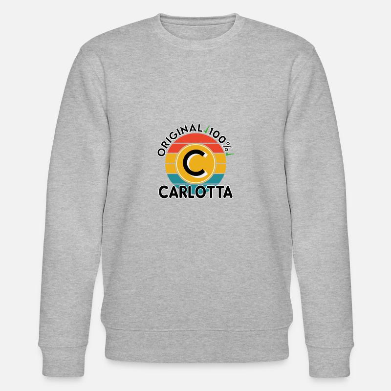 Carlotta - Stanley/Stella Unisex Bio-Sweatshirt CHANGER  - Grau meliert